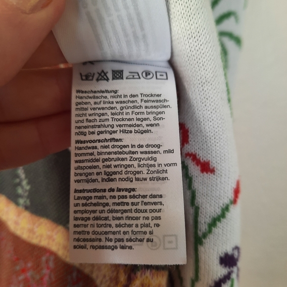 Ivko Wild Flower Cardigan Sweater 38 - Picture 7 of 7